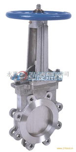 pz43h y手動單夾式刀型閘閥 永嘉縣弘凌泵閥